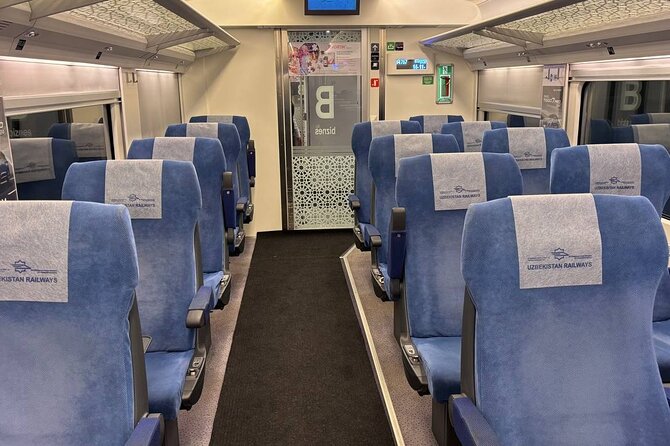 Afrosiyob high speed train tickets - Guaranteed Pass - What you are really buying for $69
