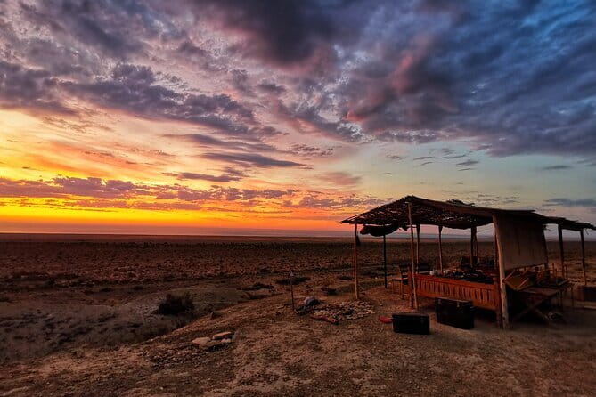 Aral Sea Adventures (2 day) - Chilpik qala, a Zoroastrian tower above the desert