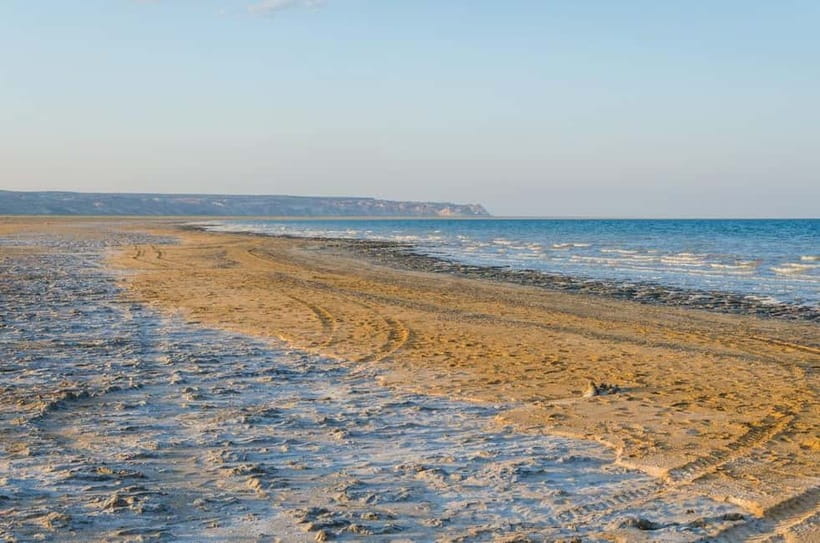 Aral Sea One Day Trip from Nukus. - Komsomolsk and Sudochye Lake add a second story