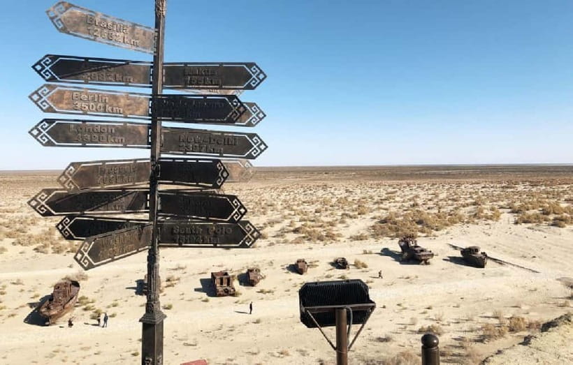 Aral Sea Tour from Nukus 1 night / 2 days - The yurt camp after a long day