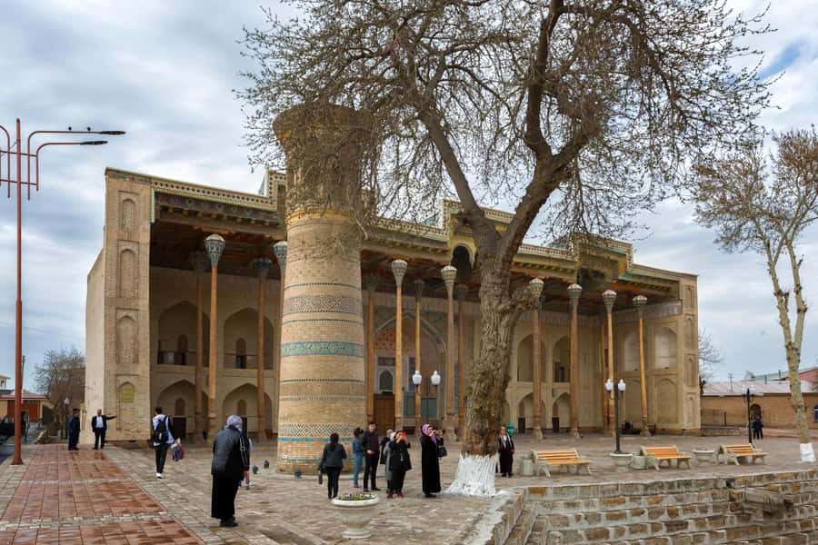 Bukhara: Full-Day Guided Tour with English-Speaking Guide - Tim Abdulla Khan Trading Dome and the Silk Road marketplace