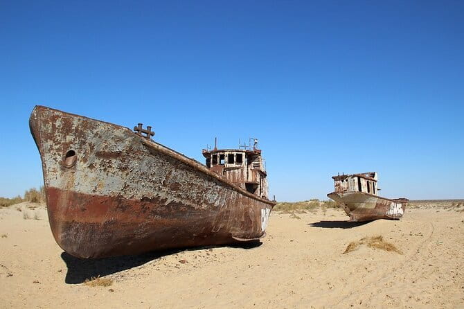 Daytrip from Khiva to Aral Sea Cemetery of Ships. All in one - What the driver adds to the day