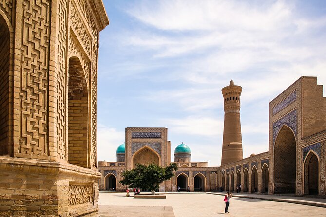 Discover Bukhara One Day Group Experience - Seeing Mir-i-Arab Madrasa from the heart of the old city