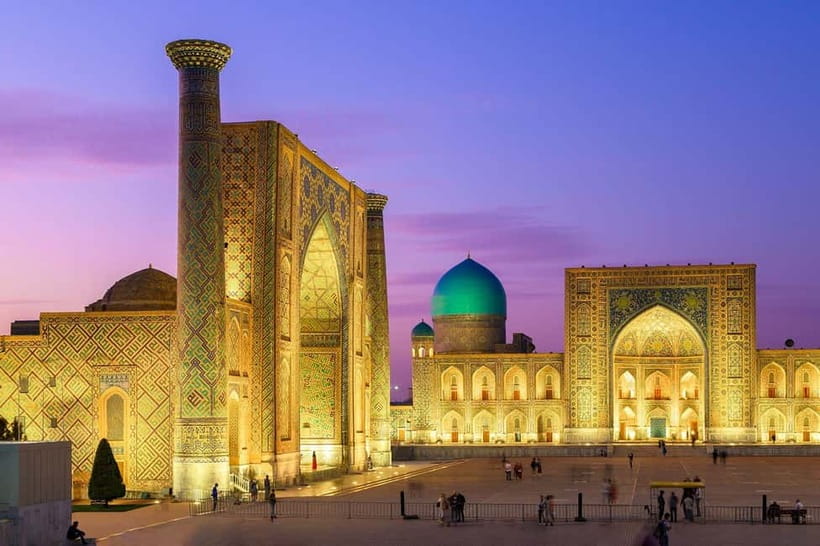 Full - Day Guided Tour in Samarkand - Registan Square: Samarkand’s grand central image