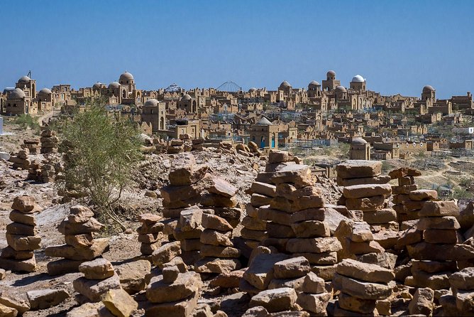 Muynak - "Ship Cemetery" Tour from Nukus - Mizdakhan Necropolis adds an ancient counterpoint