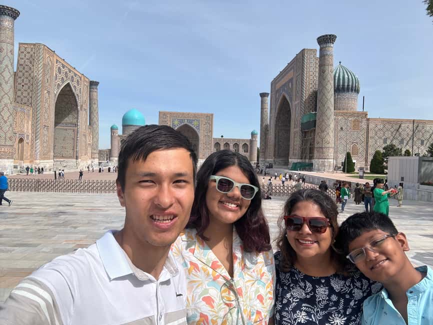 Samarkand: Walking Tour around Old City - Registan Square and three great madrasahs