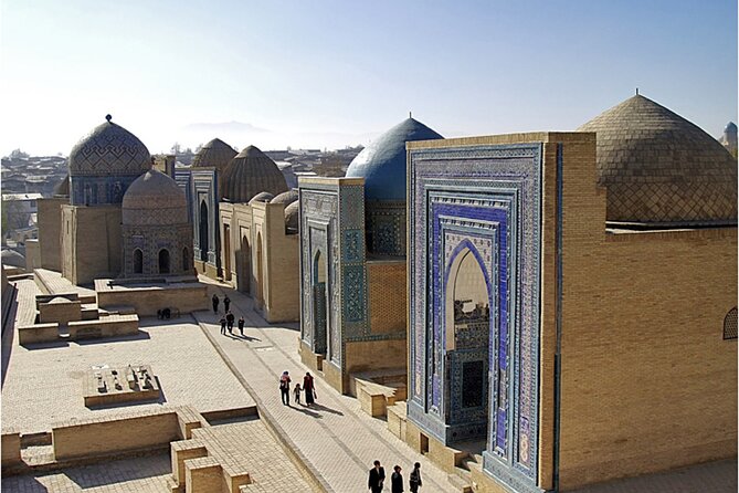 Samarkand Walking Tour History Culture and Hidden Gems - Shah-i-Zinda finishes with tilework and devotion