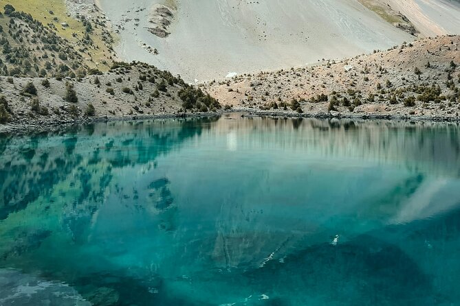 Seven Lakes Tajikistan: All-Inclusive Private Day Tour - Soya Lake and the middle lakes show the route’s changing mood