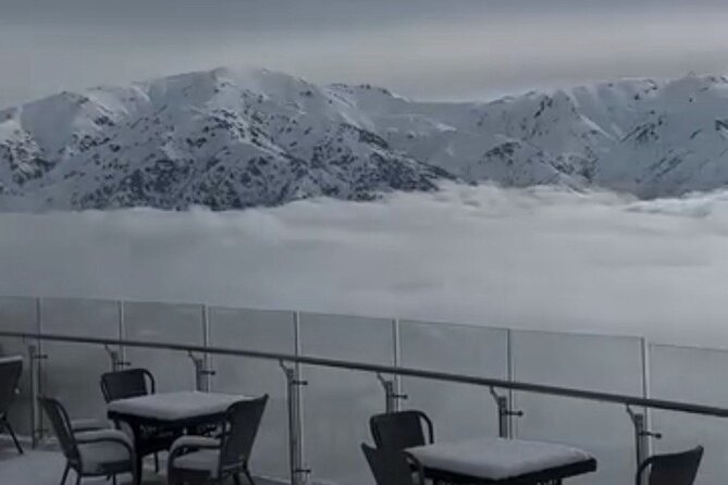 Tashkent : Amirsoy Resort Chimgan mountains and Charvak Lake - Amirsoy Resort: ski slopes, alpine meadows and a useful first stop