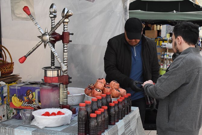 Tashkent Vegan Street Food Tour - Chorsu Bazaar and the potato pastries of Gluttony Lane