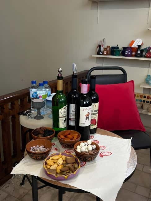 Tashkent Wine Tasting & Ceramics Workshop Experience - Four details that shape the experience